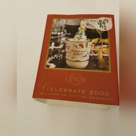 Lenox Celebrate 2000 Millennium Edition Ornament Korbel - Picture 2 of 16